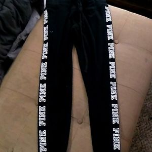 Womens Victoria Secret PINK Yoga drawstring joggers